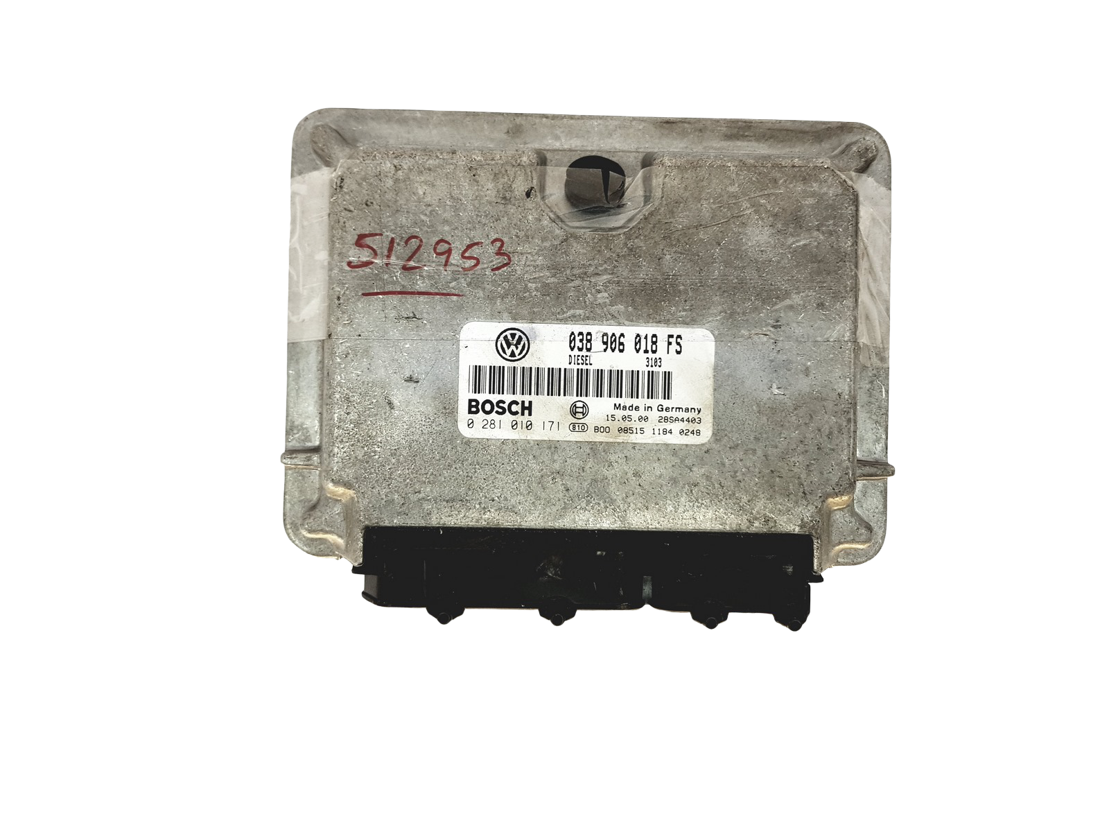 Controller 038906018FS 0281010171 VW Bosch main product photo