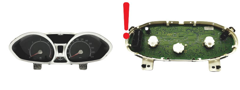 Speedometer/Instrument Cluster Ford Fiesta VP8A6F-10894-BC 50630 main product photo