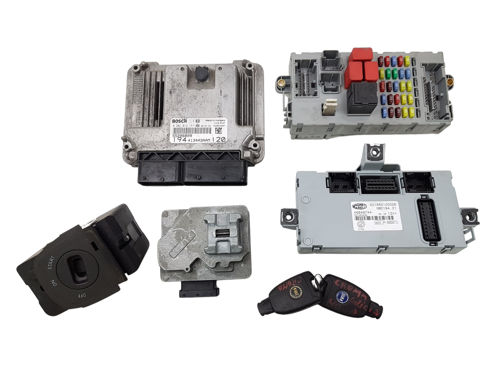 Starter Kit Fiat Croma 55206809 46846744 7353987700 1.9 JTD main product photo