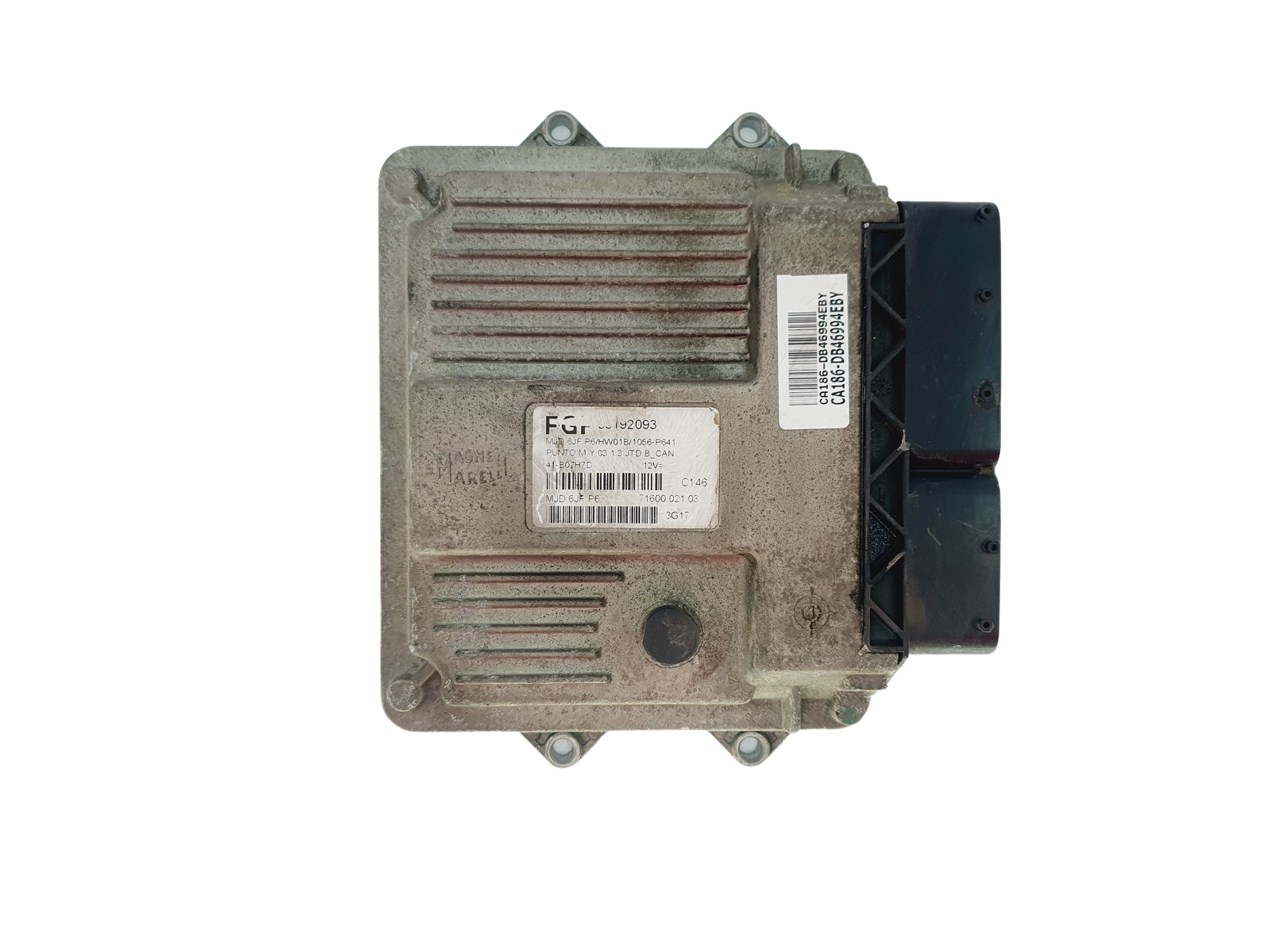 Controller MJD6JF.P6 55192093 71600.021.03 Fiat Magneti Marelli 46994 main product photo