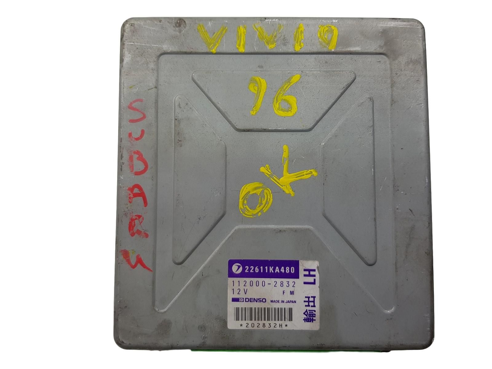 Engine Controller 22611KA480 LH 112000-2832 Subaru Denso main product photo