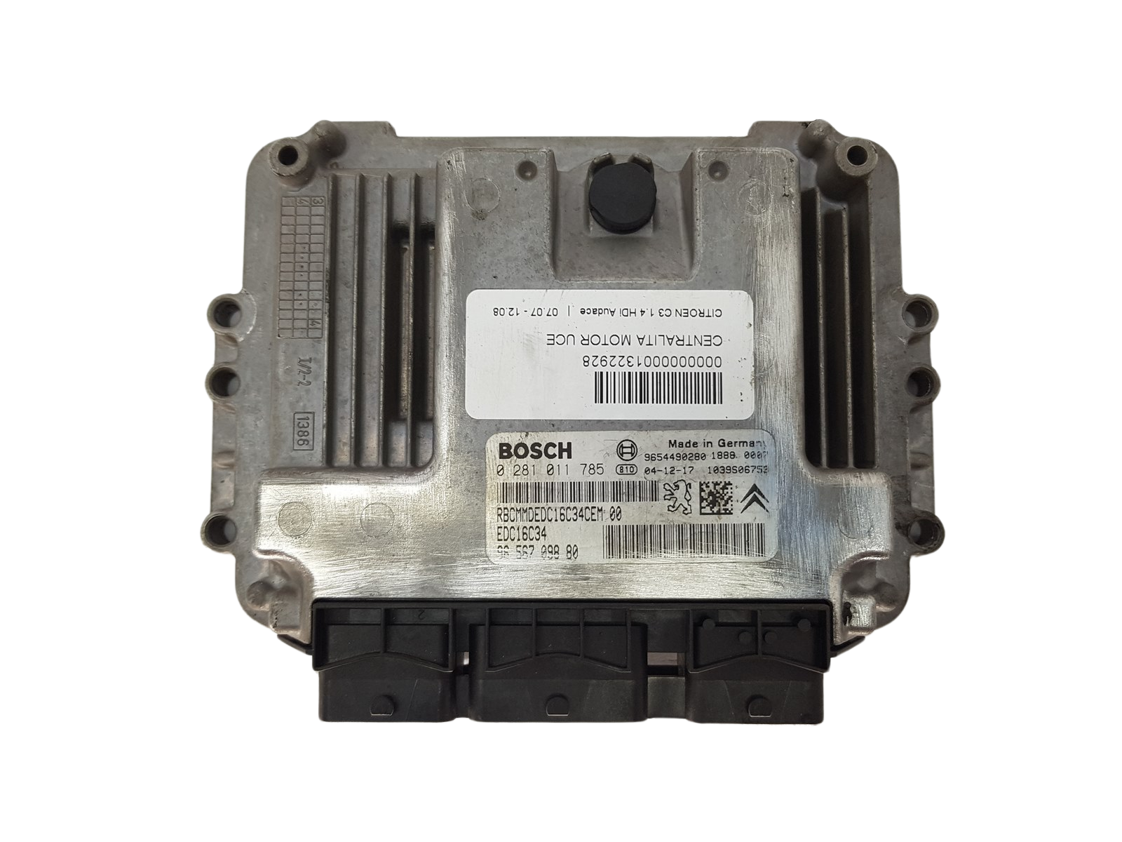 Controller 0281011785 9656709880 9654490280 PSA Bosch 3076 main product photo