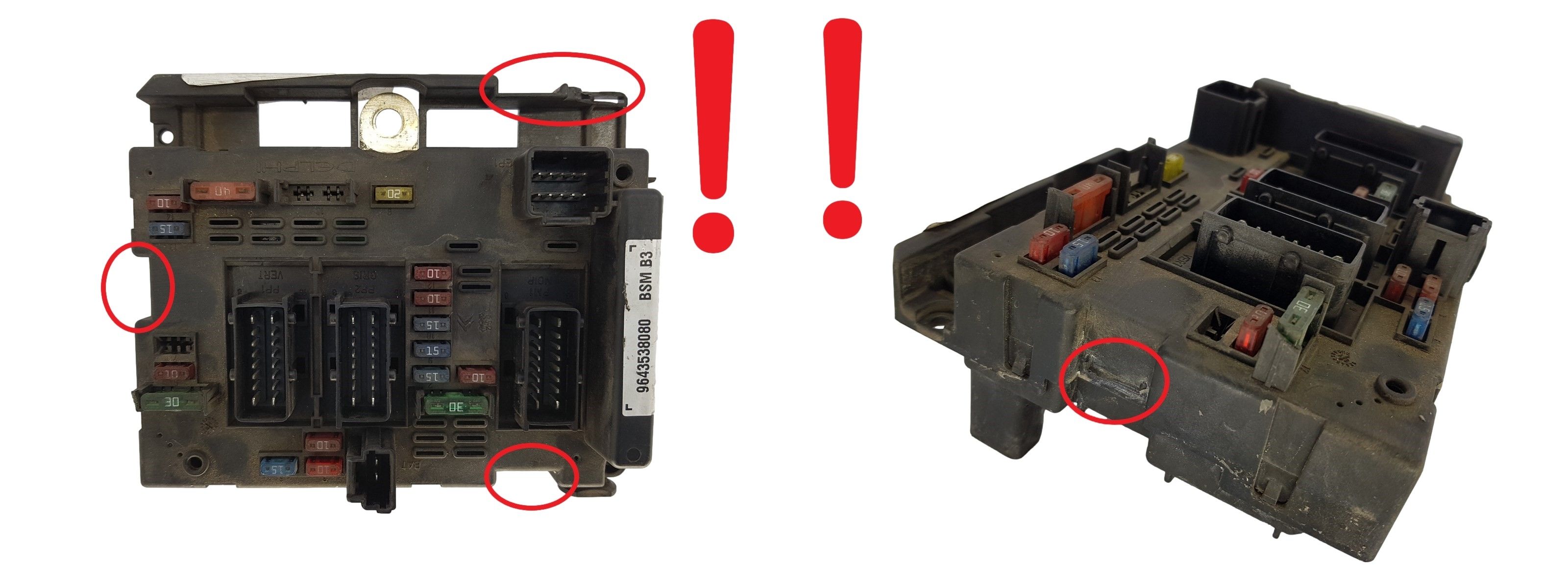 Controller BSM B3 9643538080 PSA Delphi 1430 main product photo