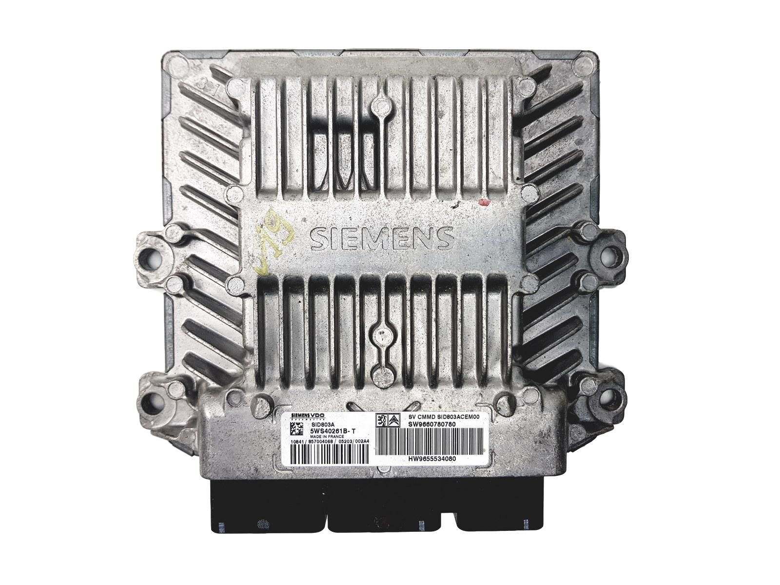 Controller SID803A SW9660780780 Peugeot Citroen main product photo