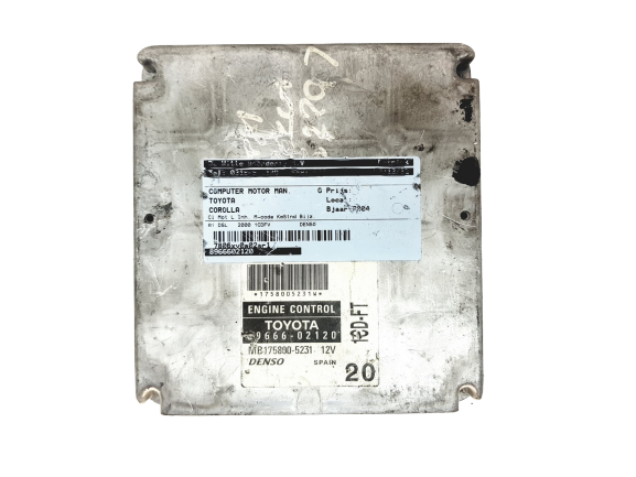 Controller 89666-02120 MB175800-5231 Toyota Denso main product photo