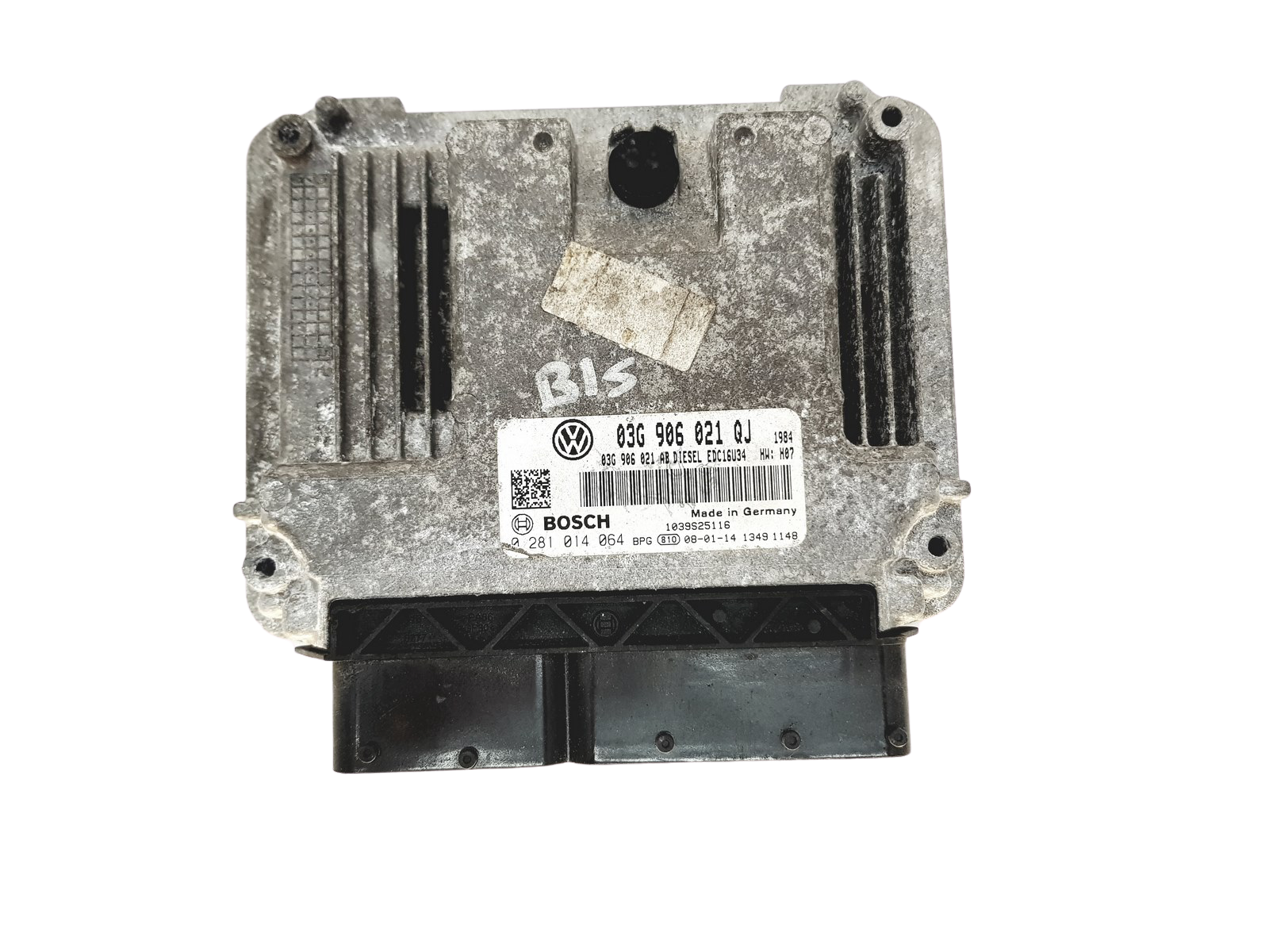 Engine Controller VW 03G906021QJ 0281014064 Bosch 29512 main product photo