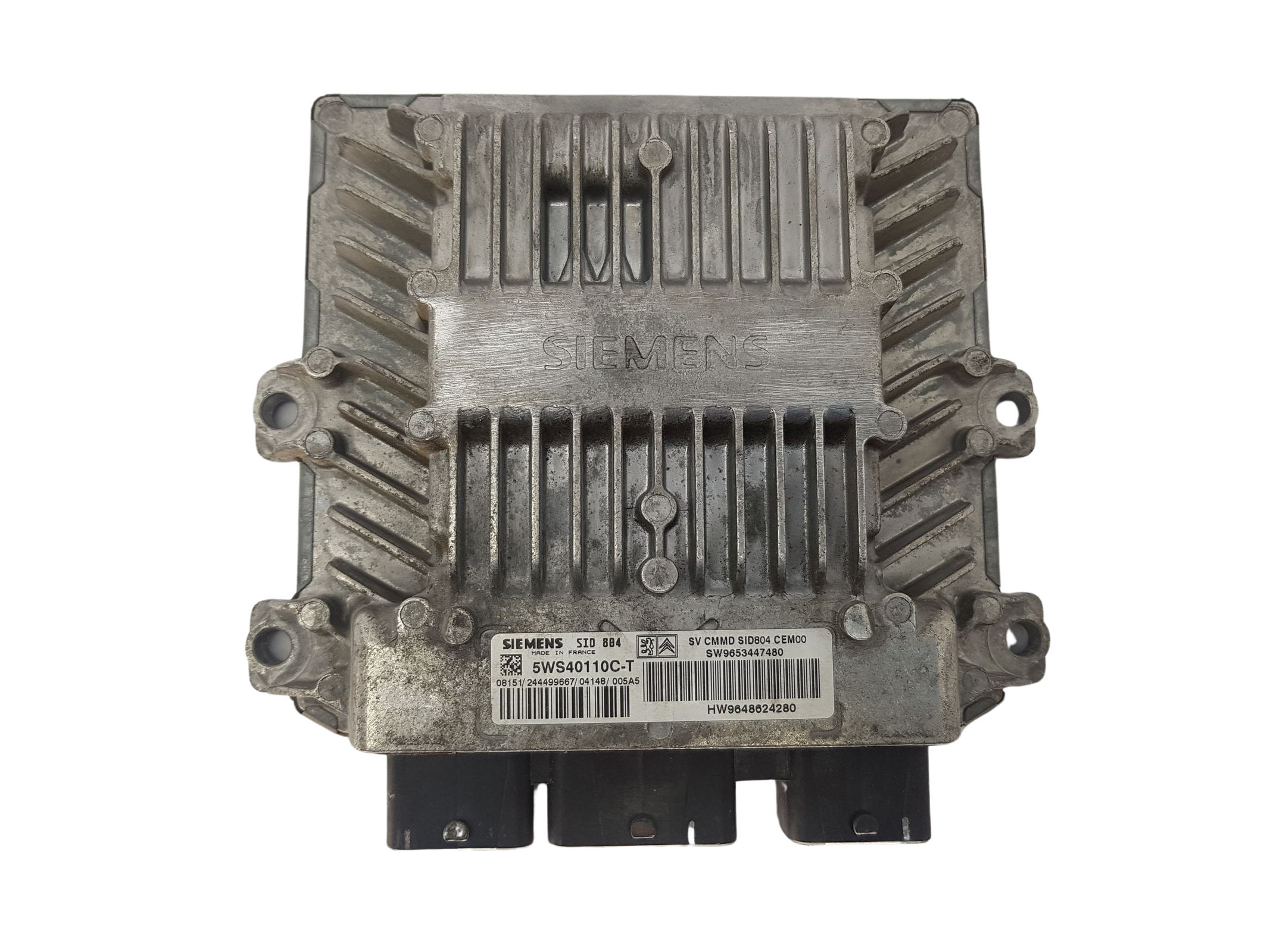 Controller 9653447480 9648624280 5WS40110C-T PSA Siemens 3322 main product photo