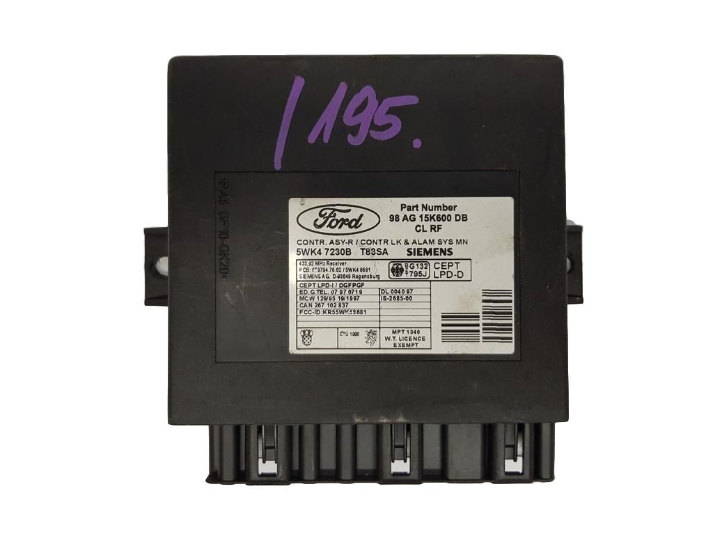 Controller Ford 98AG15K600DB 5WK47230B Siemens 15474 main product photo