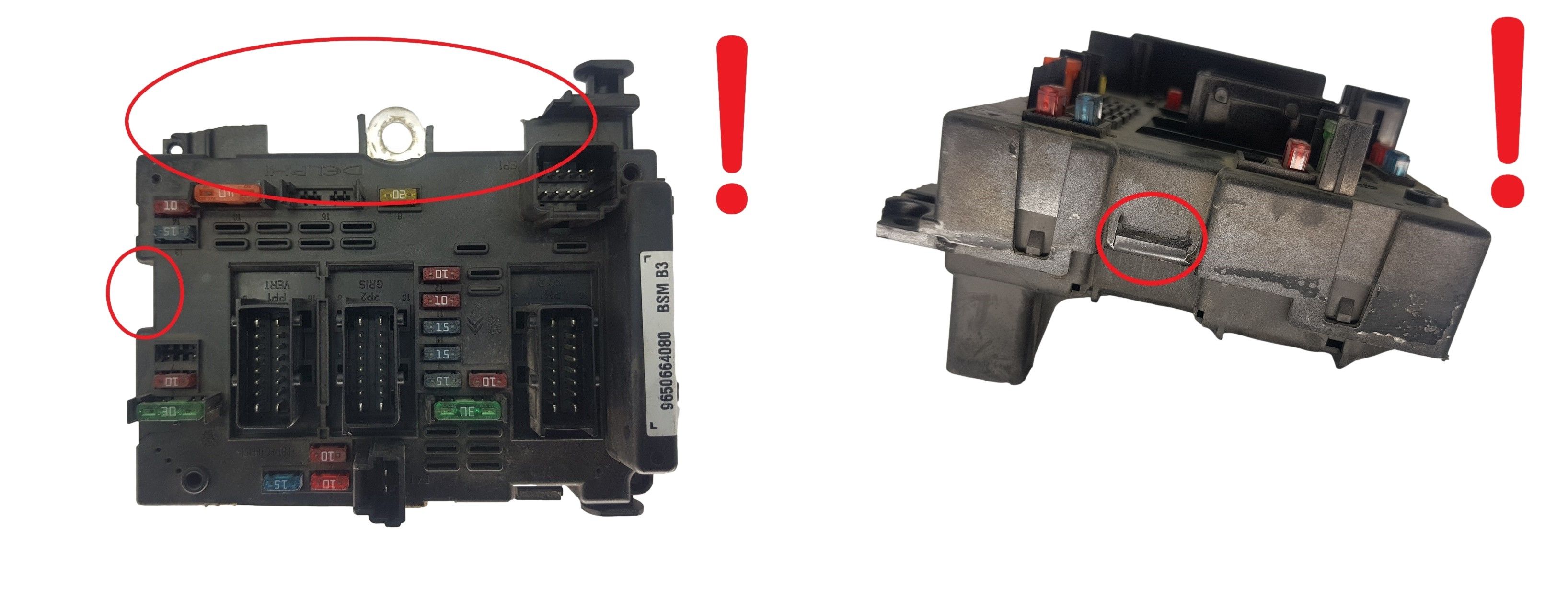 Controller BSM B3 9650664080 PSA Delphi 1871 main product photo