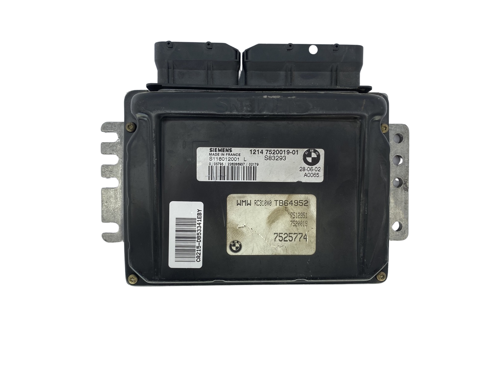 Controller 1214 7520019-01 S118012001L Mini BMW Siemens 53341 main product photo