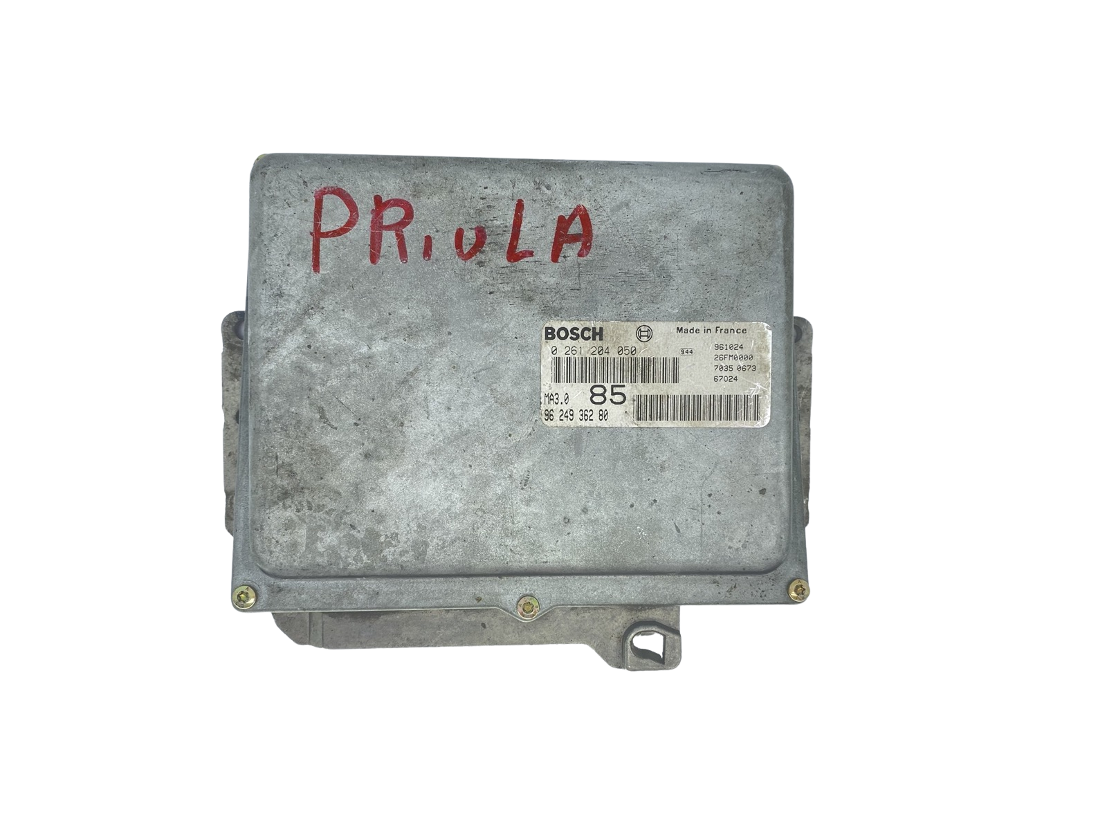 Controller 0261204050 9624936280 MA3.0 85 PSA Bosch 56528 main product photo
