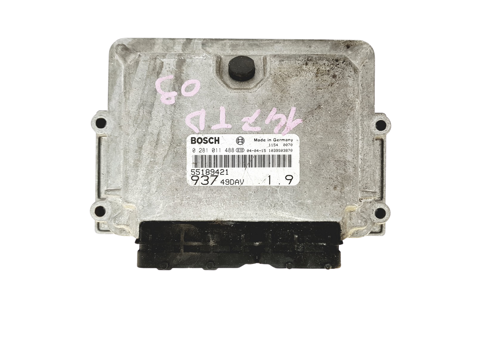 Controller 55189421 0281011488 Alfa Romeo Bosch 26745 main product photo
