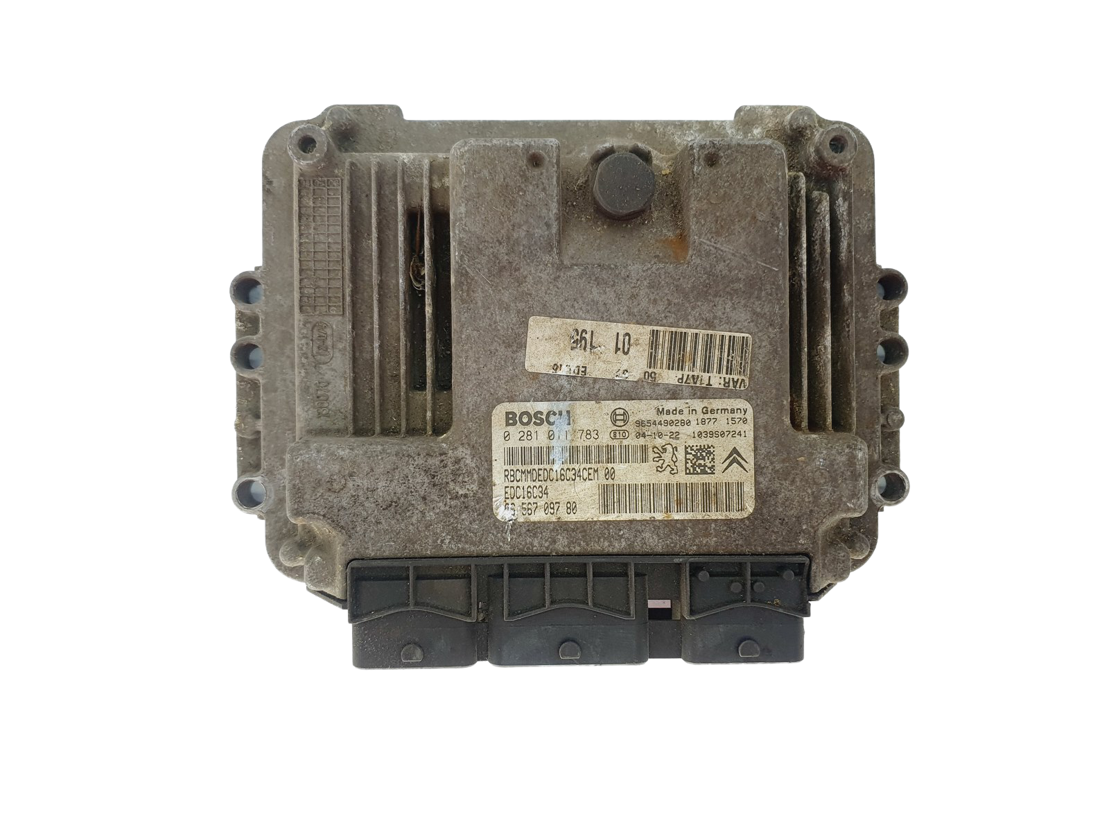 Controller 0281011783 9656709780 9654490280 PSA Bosch 46192 main product photo