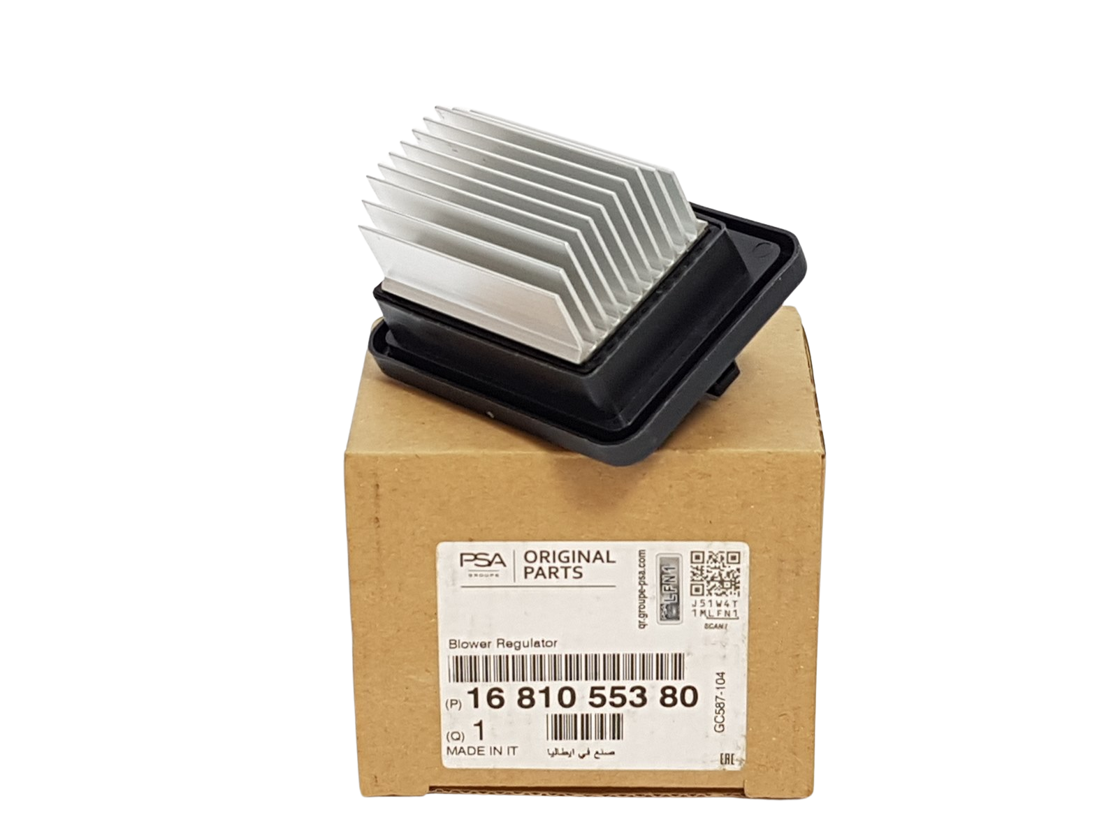 Fan Rheostat Original Citroen Peugeot 1681055380 - new