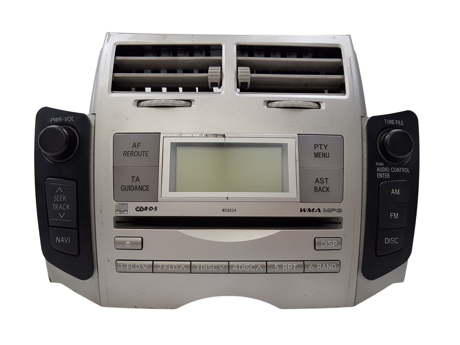 Cd Radio Player Toyota Yaris 86120-0D210 CQ-TS0570LC W58824 1149 main product photo