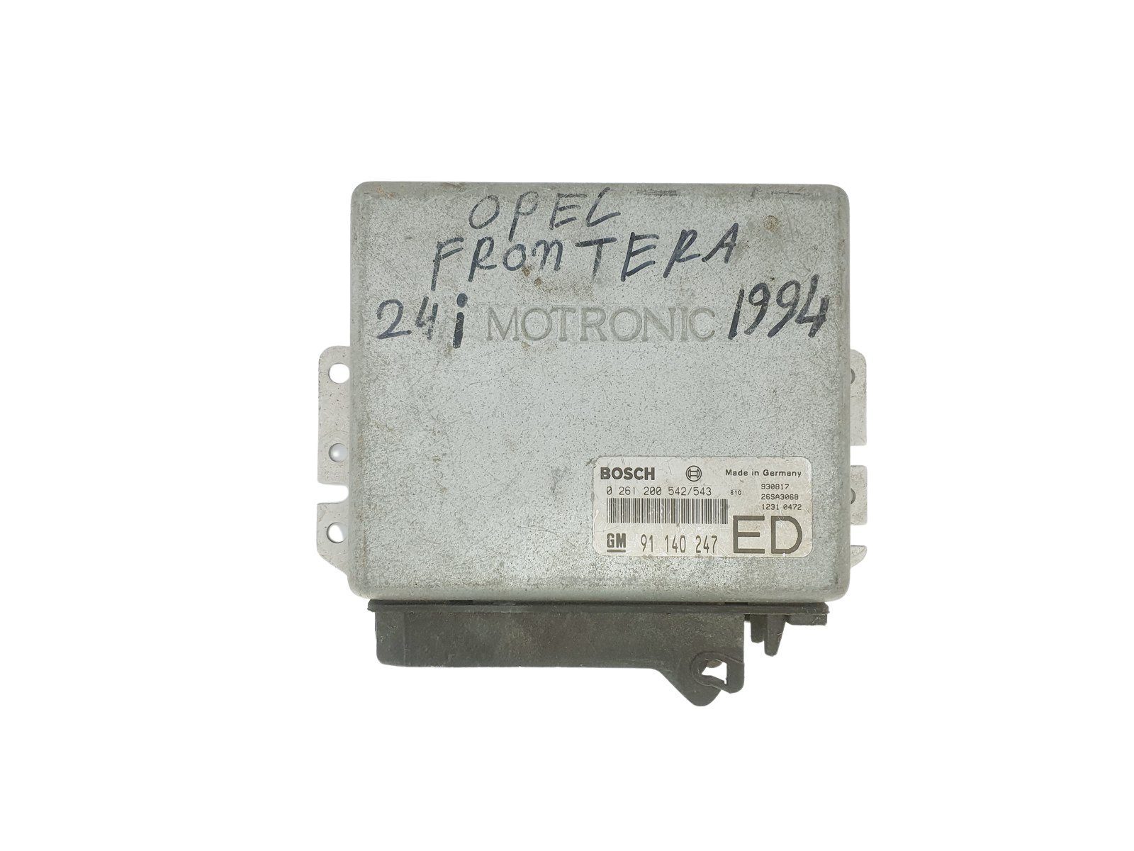 Controller 0261200542 91140247 Opel GM Bosch main product photo
