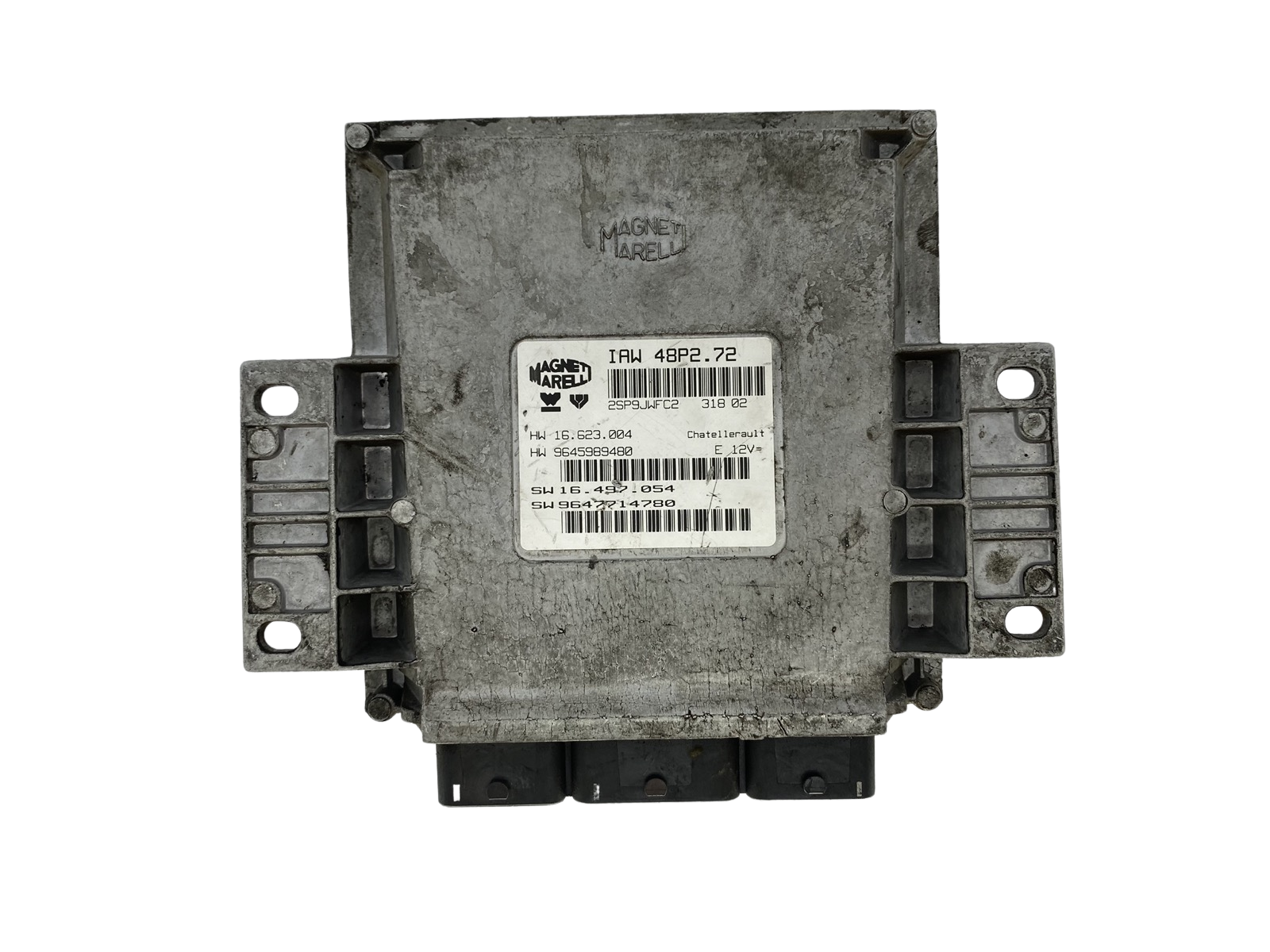 Controller 9645989480 9647714780 IAW48P2.72 PSA Magneti Marelli 53819 main product photo