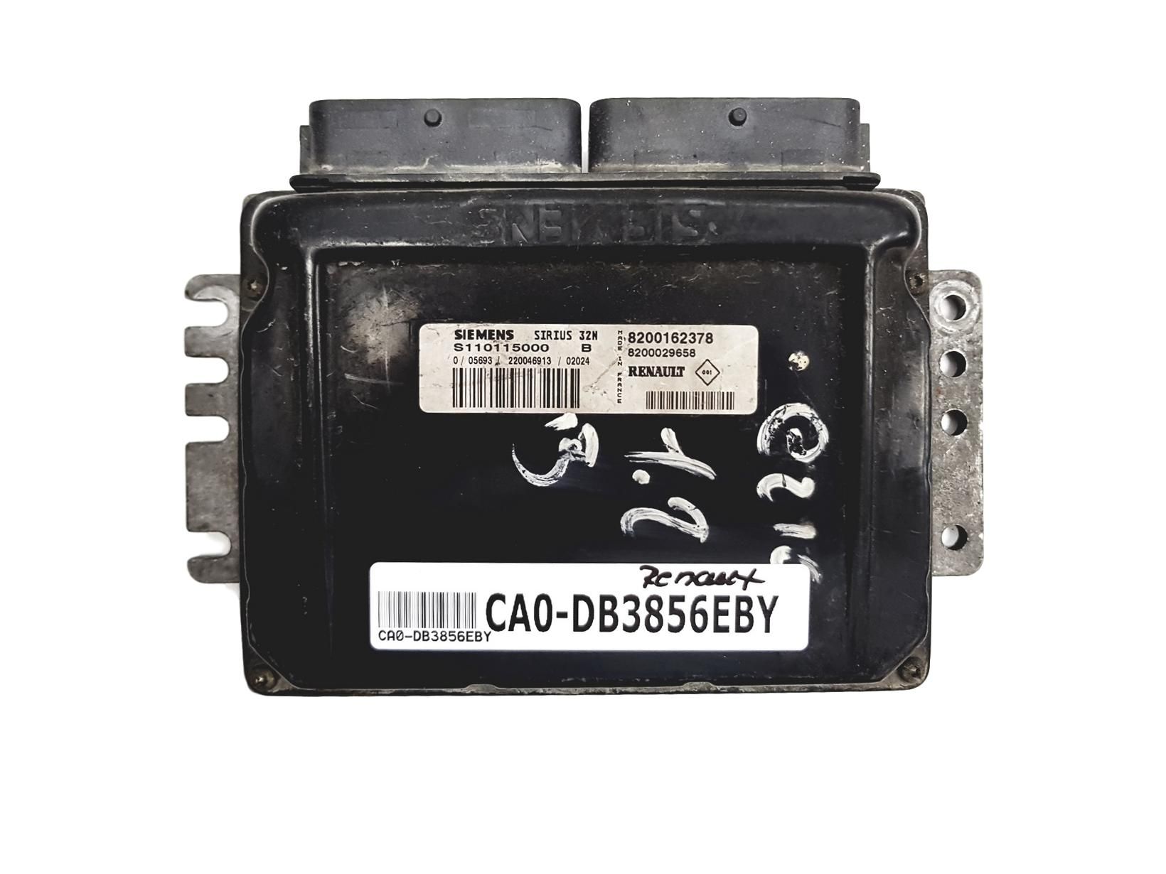 Controller S110115000B 8200162378 8200029658 Renault Siemens 3856 main product photo