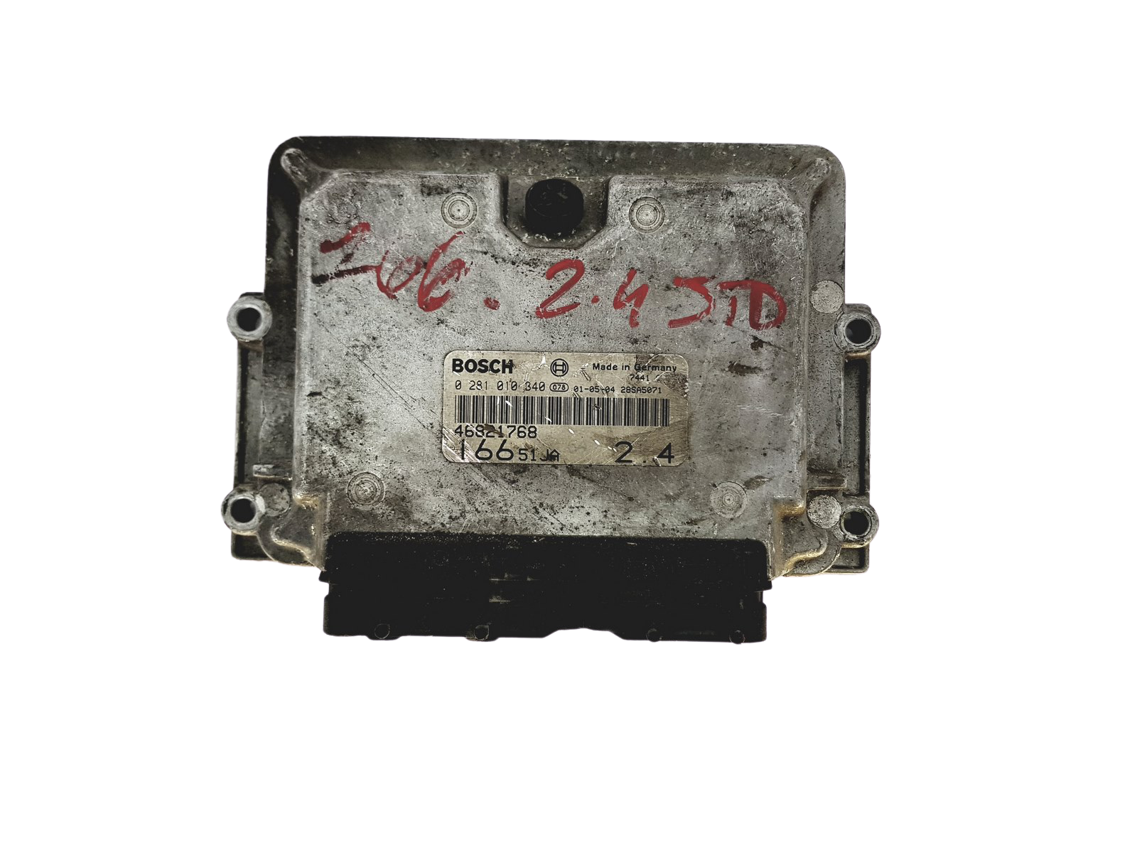 Engine Controller 46821768 0281010340 Alfa Romeo Bosch 26341 main product photo