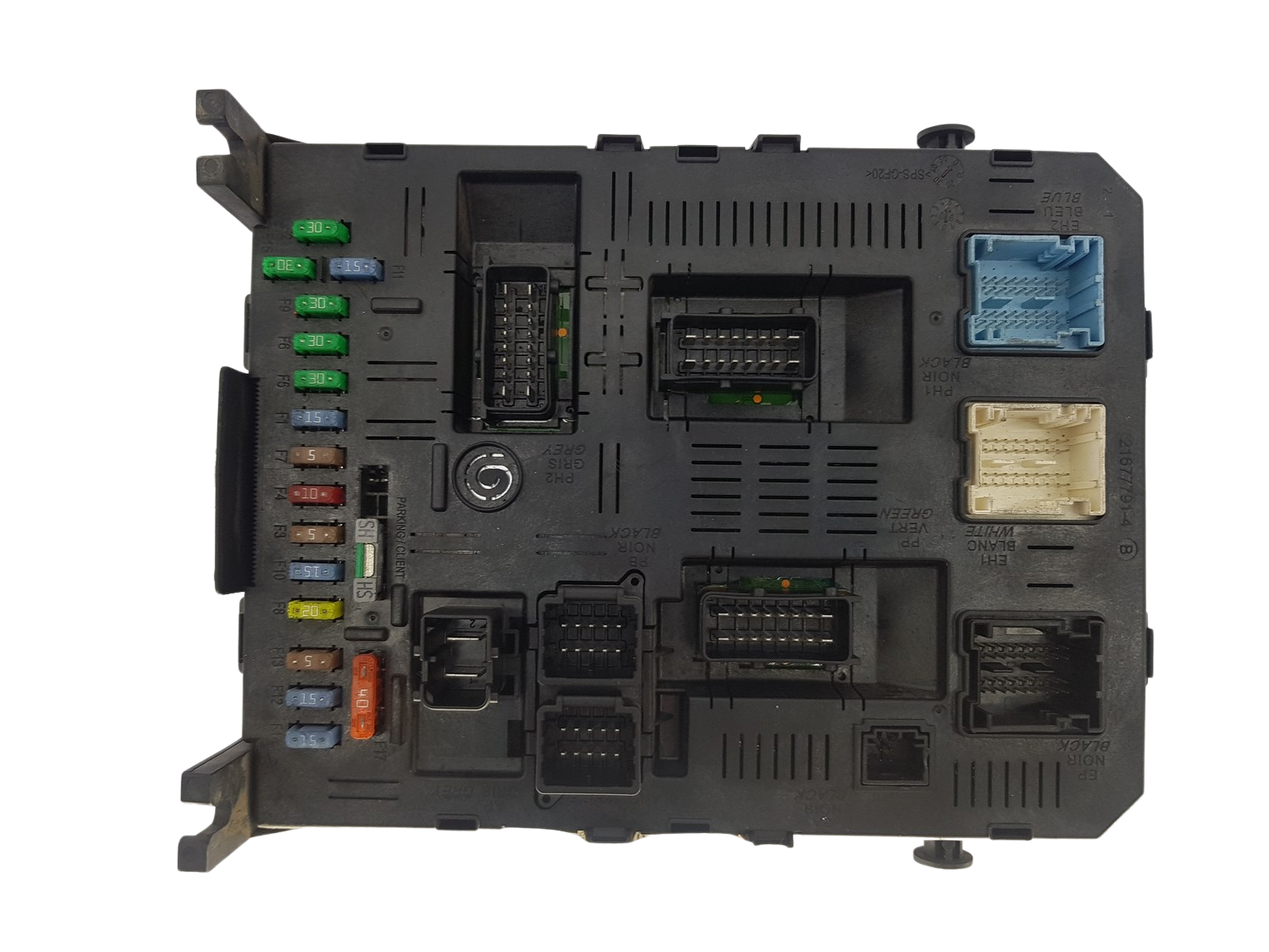 Controller BSI 2004 H02-01 9661940180 PSA Johnson Controls 1331 main product photo
