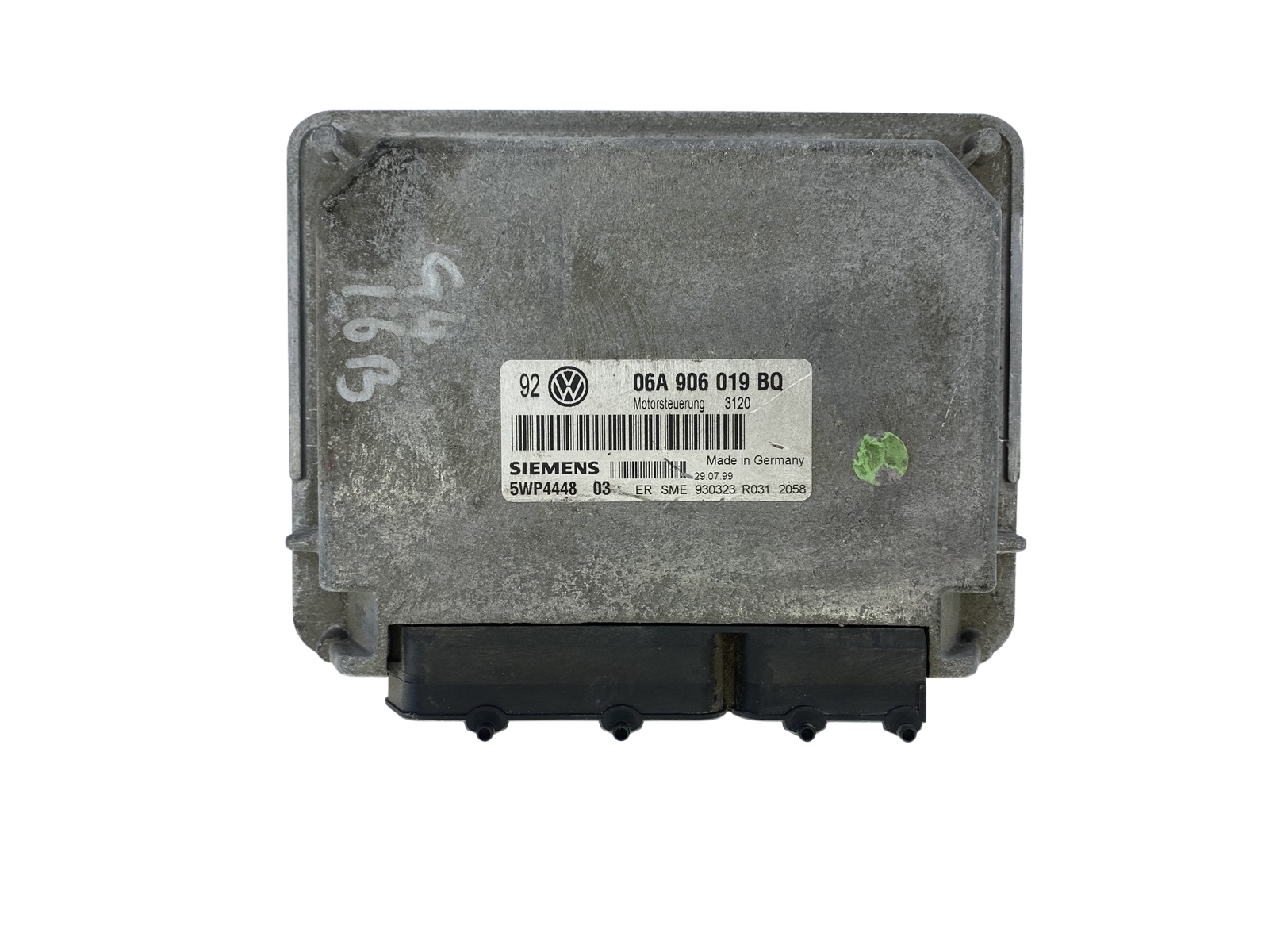 Controller VW 06A906019BQ 5WP4448 03 SIMOS2.1B Siemens 53271 main product photo