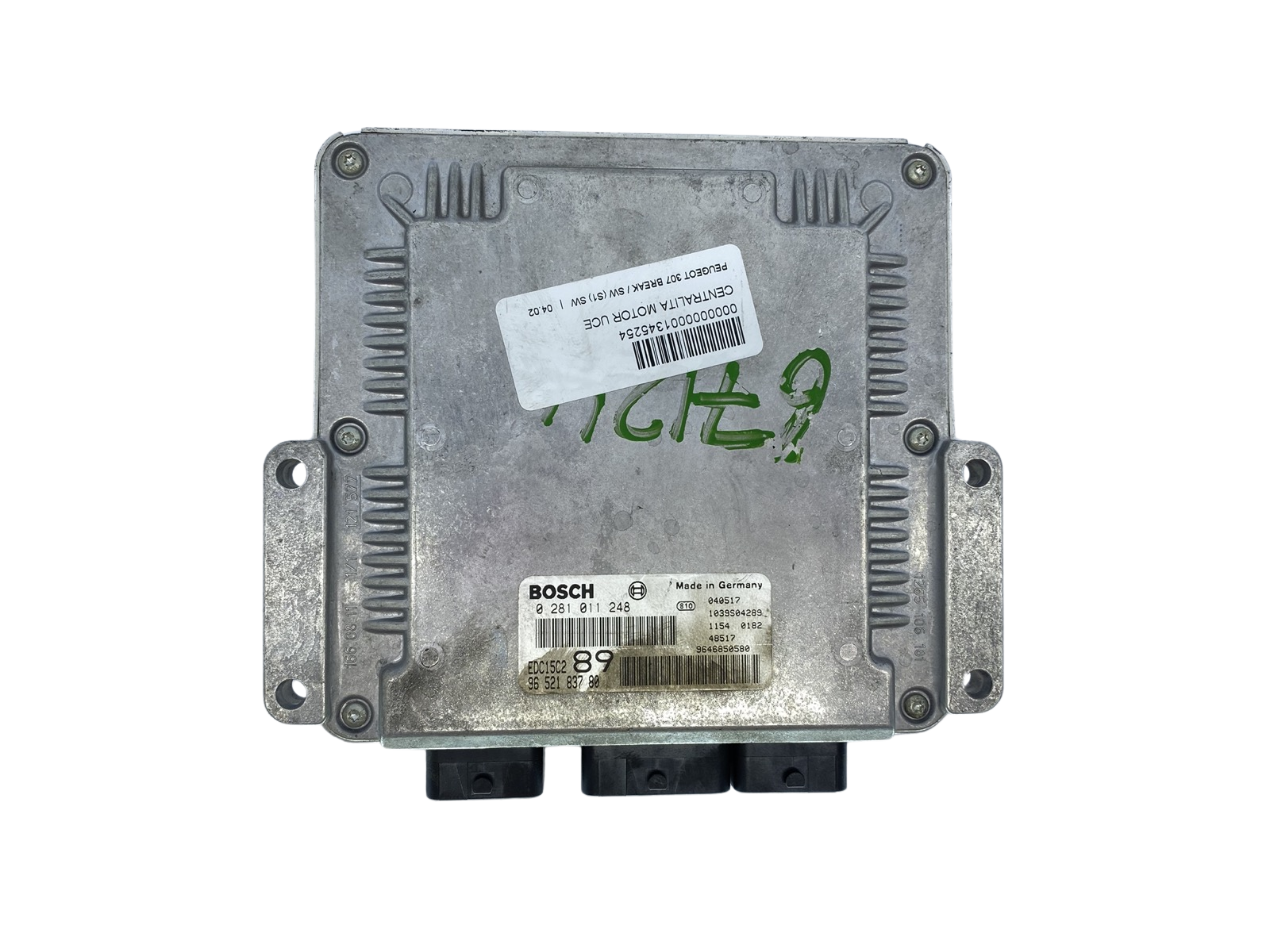 Controller 0281011248 9652183780 9646850580 PSA Bosch 62918 main product photo