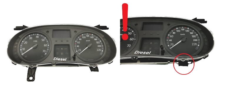 Speedometer/Instrument Cluster Renault Clio 2 8200276525 A 47296 main product photo