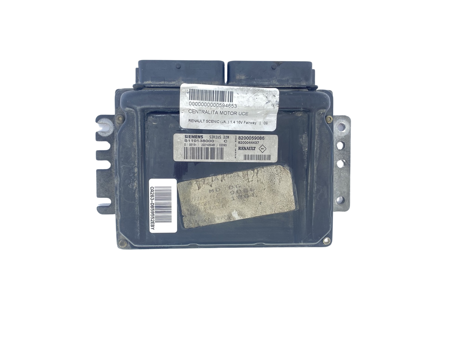 Controller S110138000C 8200059086 8200044437 Renault Siemens 59552 main product photo
