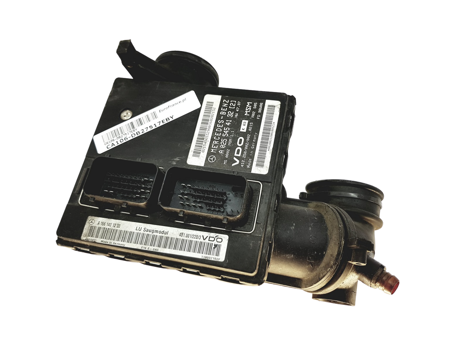 Controller A0255454132 A1661401200 Mercedes VDO 27517 main product photo