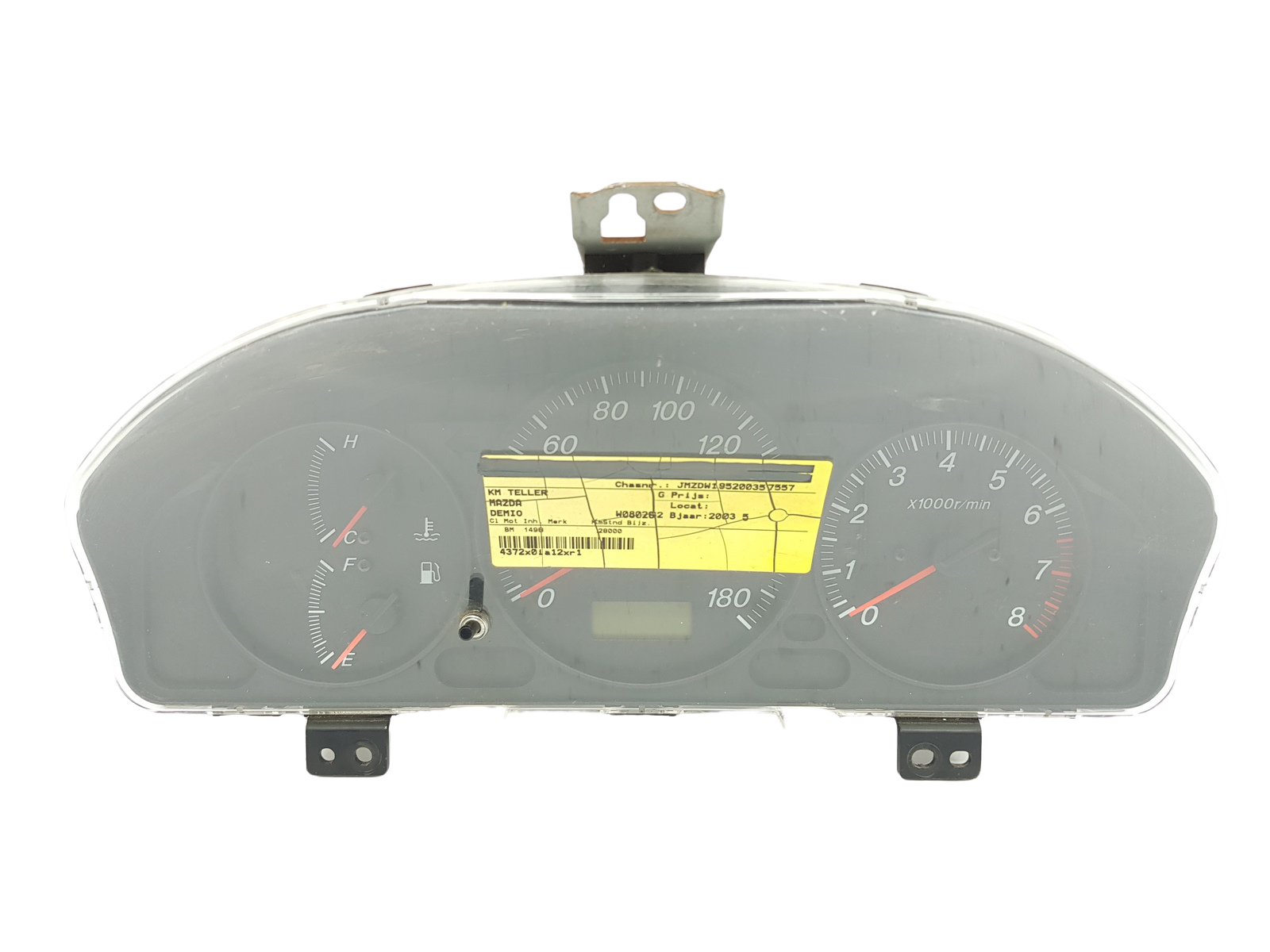 Speedometer/Instrument Cluster Mazda Demio D2DC40 25803 main product photo