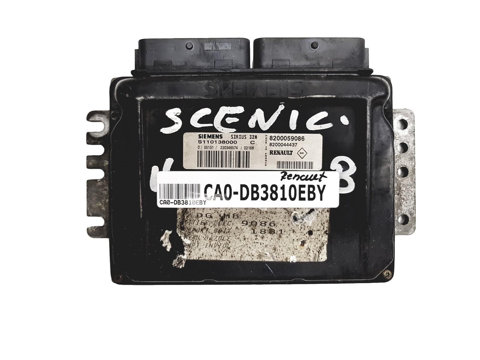 Controller S110138000C 8200059086 8200044437 Renault Siemens 3810 main product photo