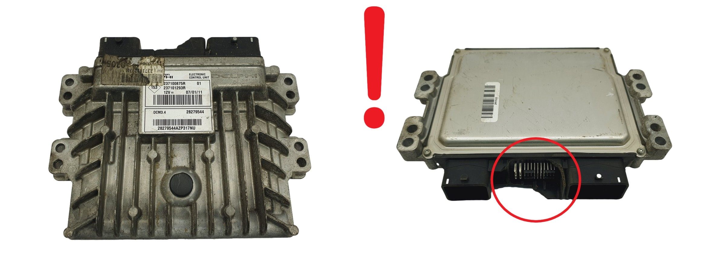 Controller 237100875R 237101293R 28279544 Renault Delphi 68400 main product photo