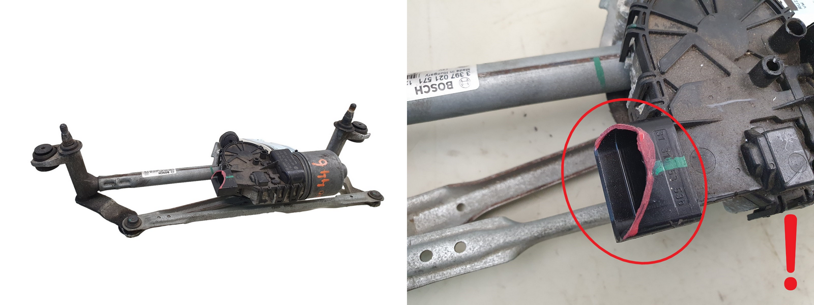 Wiper Mechanism VW UP 3397021571 1S1 955 023 C main product photo