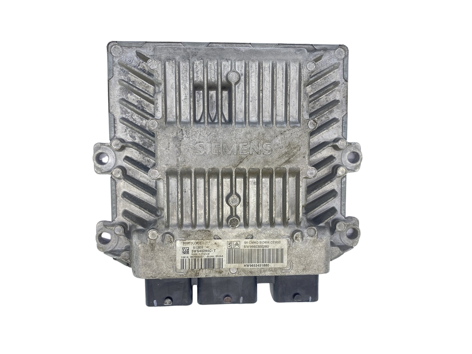 Controller 9660300280 9653451880 5WS40285C-T PSA Siemens 63366 main product photo