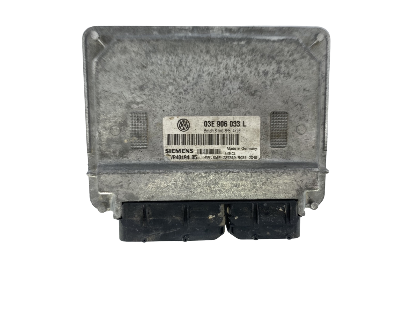 Controller 03E906033L 5WP40194 05 VW Siemens 50115 main product photo