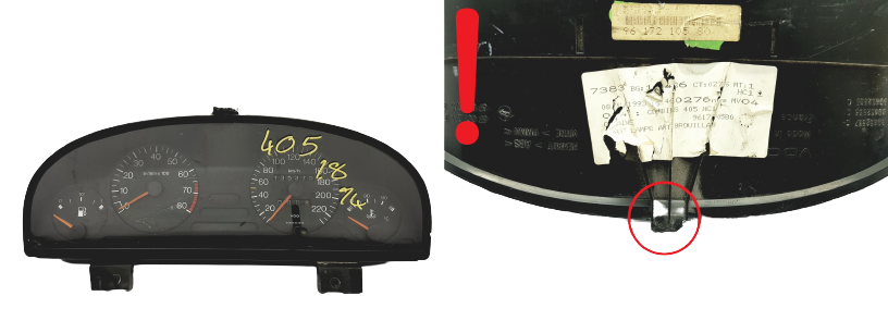 Speedometer/Instrument Cluster Peugeot 405 9617210580 50545 main product photo
