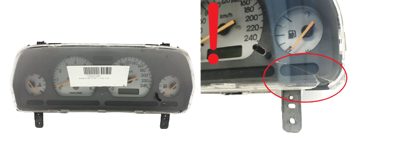 Speedometer/Instrument Cluster Rover MG 25 AR0051304 YAC003420XXX 54623 main product photo