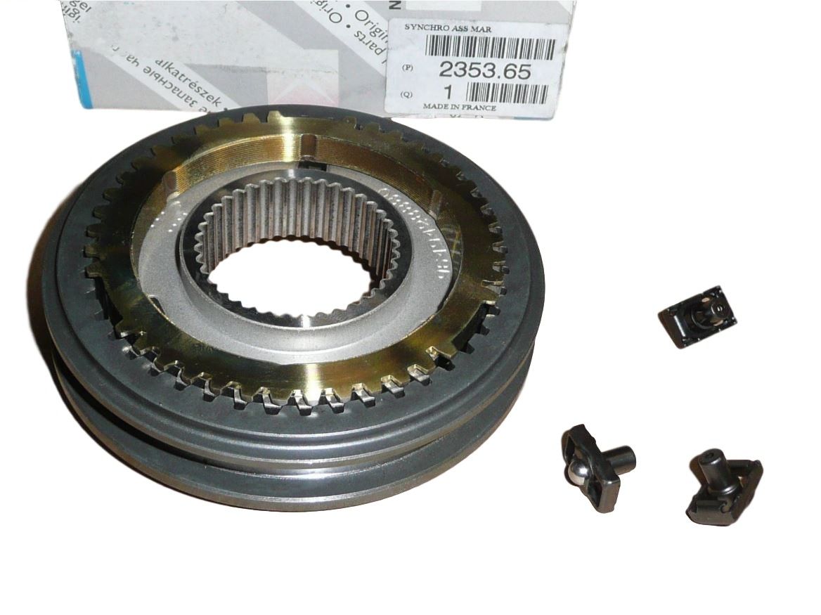 Synchronizer Original Citroen Peugeot BVM 6 235365 9649428880 main product photo