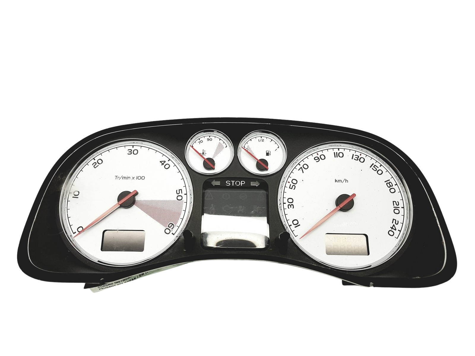 Speedometer/Instrument Cluster Peugeot 307 9661323180 E01 59140 main product photo