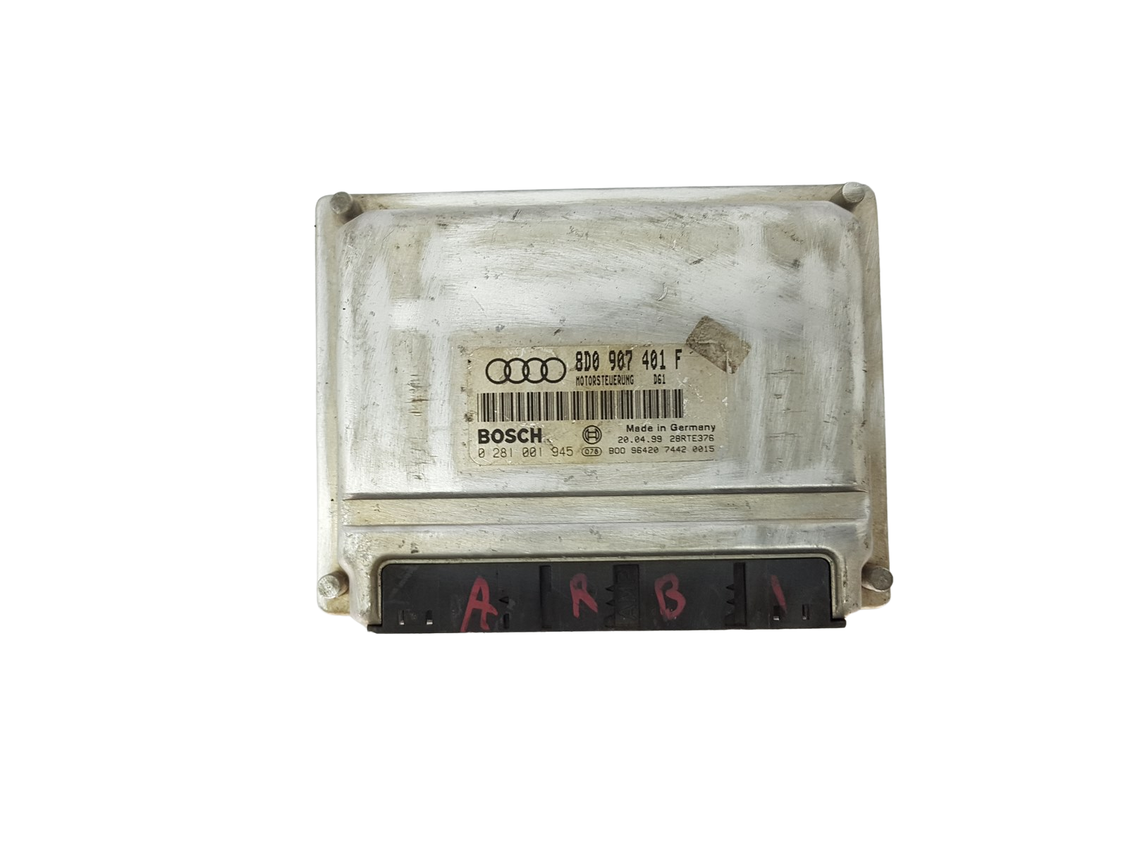 Controller 0281001945 8D0907401F Audi Bosch 18747 main product photo