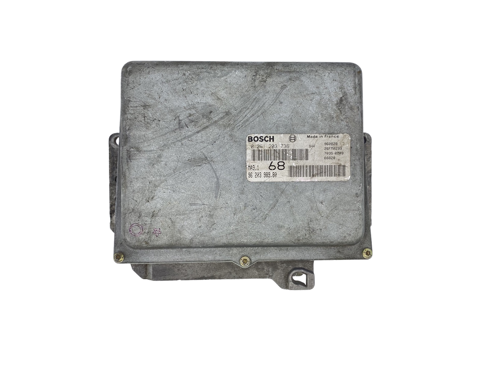 Controller 0261203736 9620398980 MA3.1 PSA Bosch 55195 main product photo