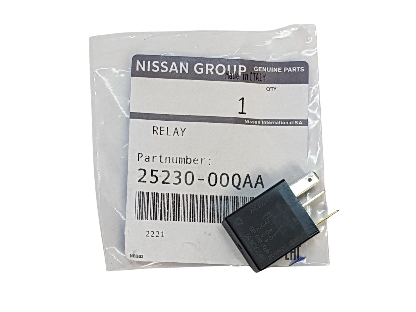Relay Original Renault Nissan 2523000QAA main product photo