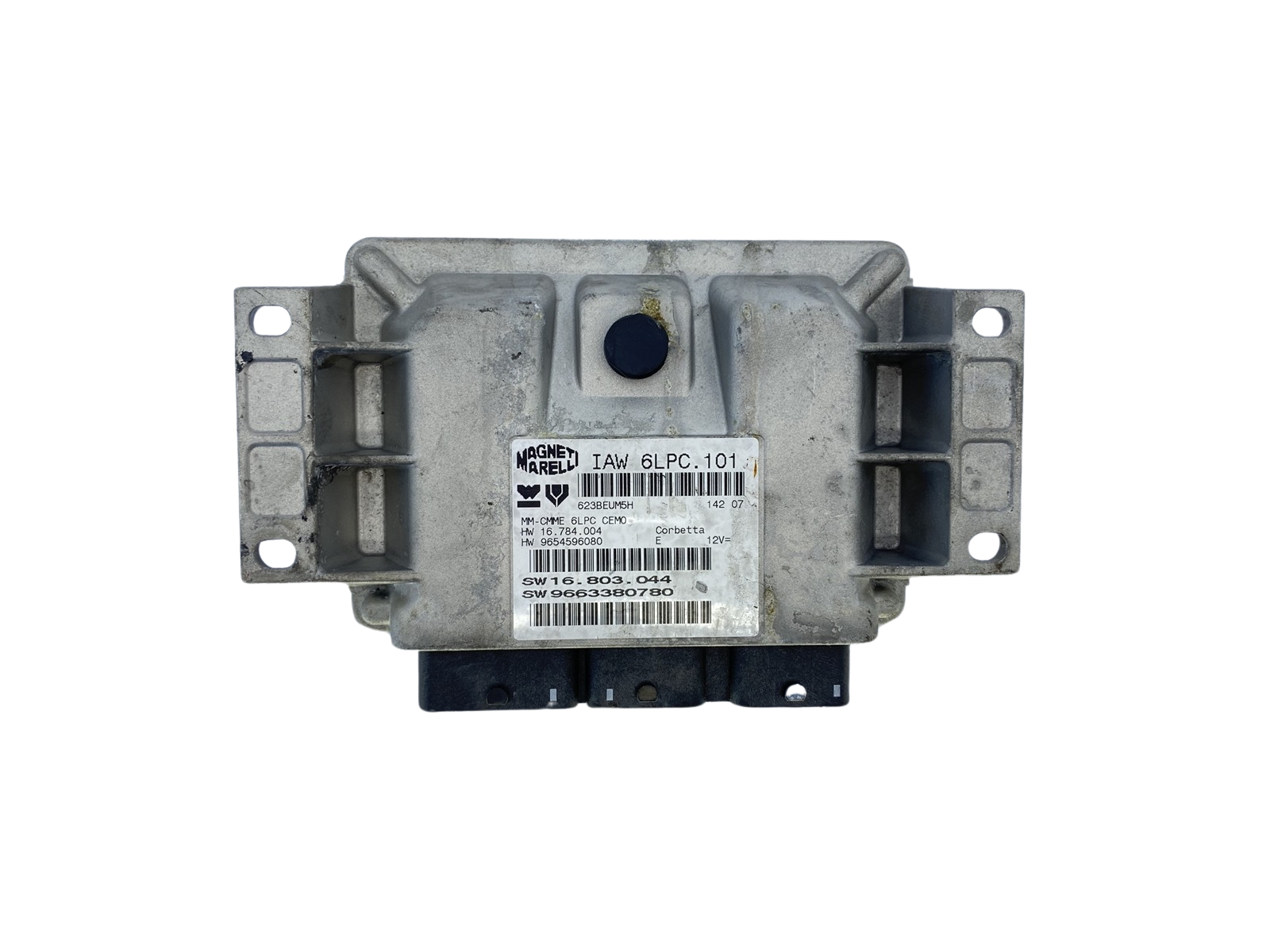 Controller 9663380780 9654596080 IAW6LPC.101 PSA Magneti Marelli 61021 main product photo