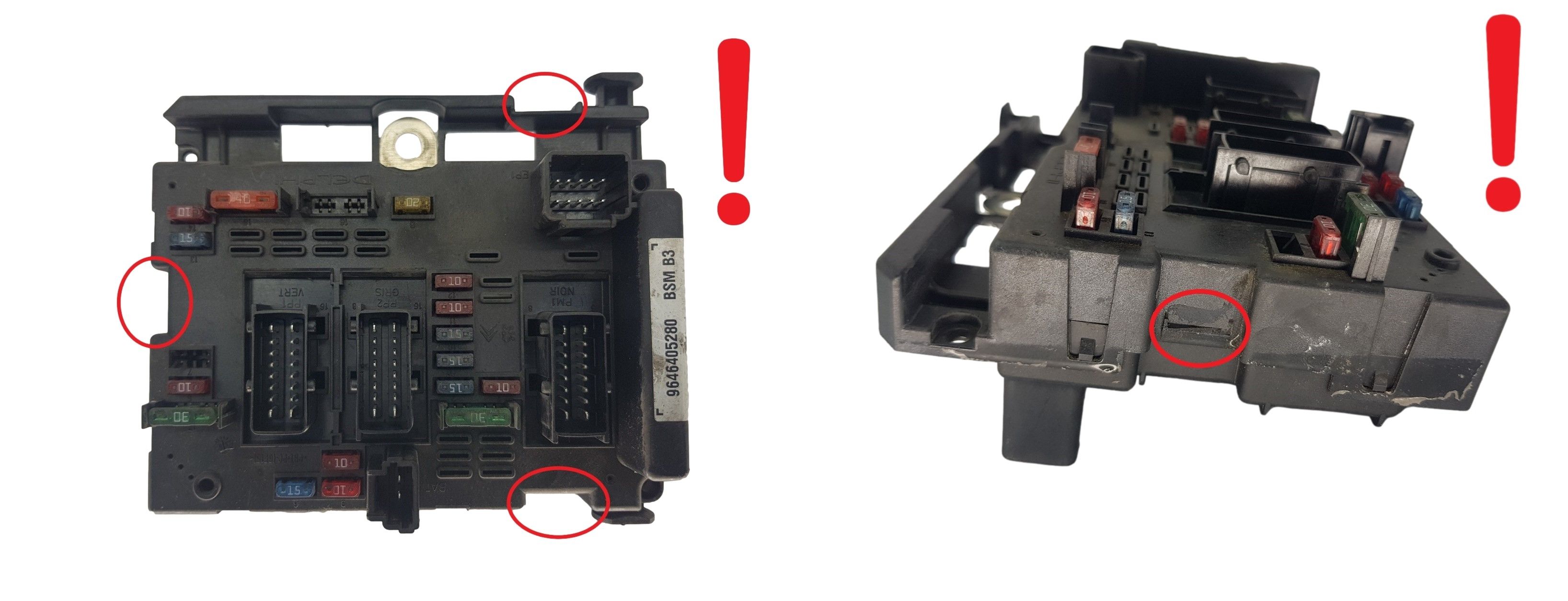 Controller BSM B3 9646405280 PSA Delphi 1775 main product photo