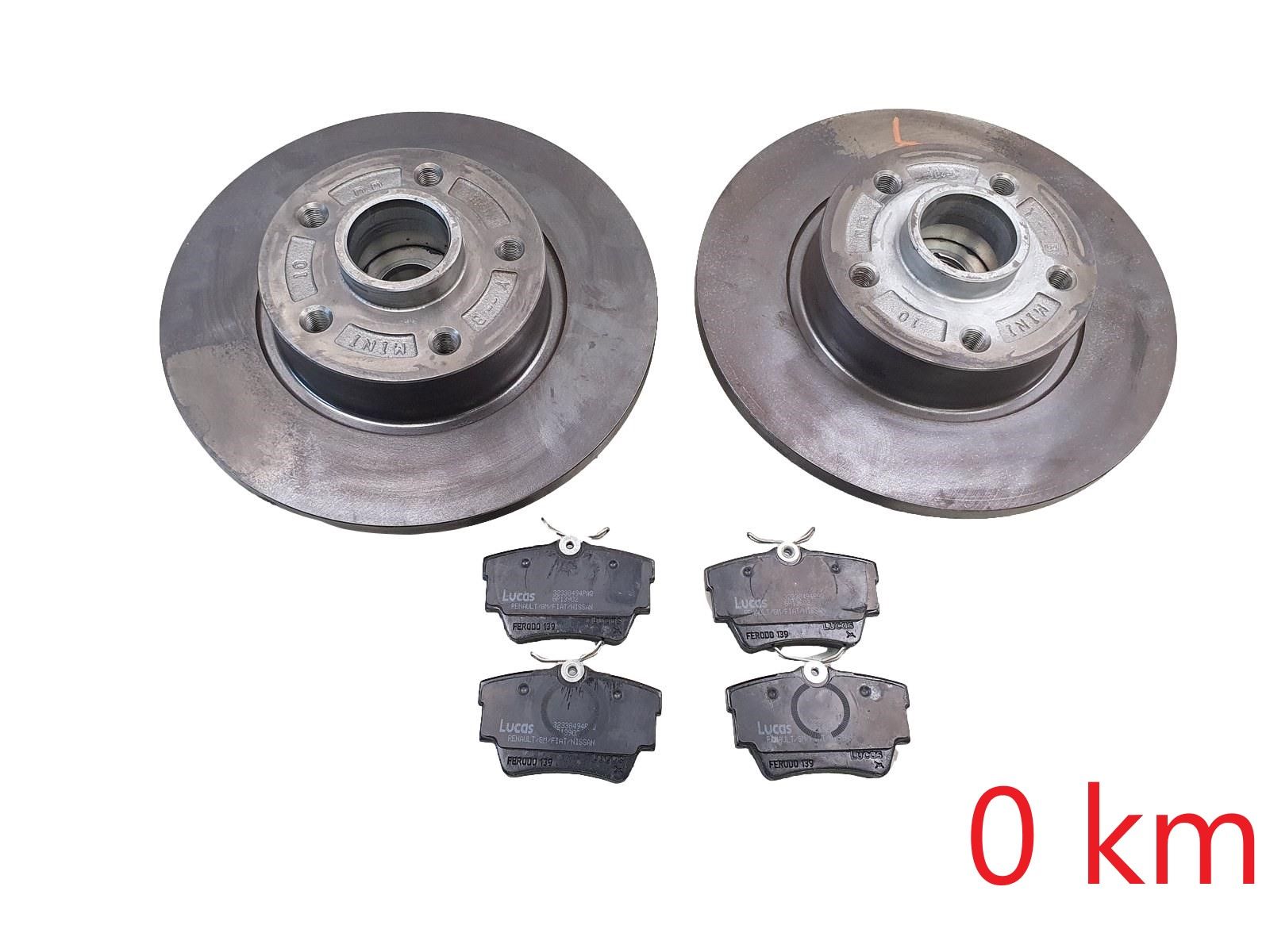Brake Discs Kit Rear 432022742R 440607091R Renault Trafic 3 0km main product photo