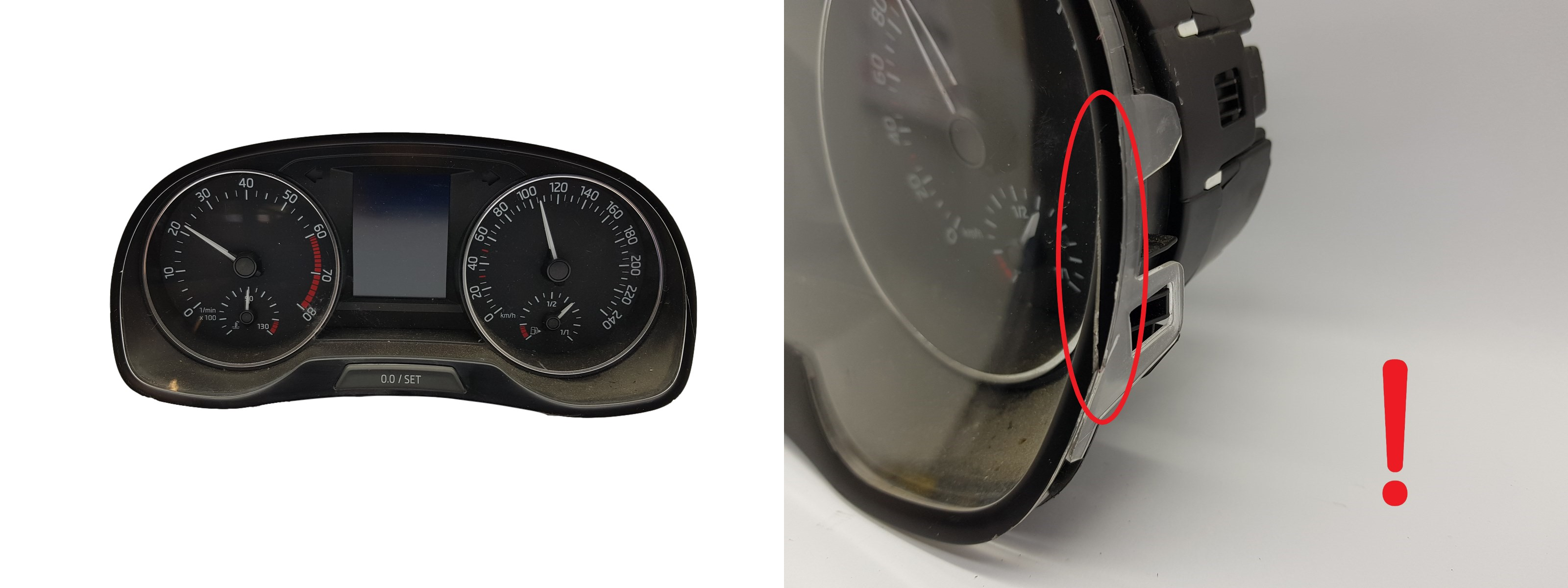 Speedometer/Instrument Cluster Skoda Fabia 6V0920740B 2017 main product photo