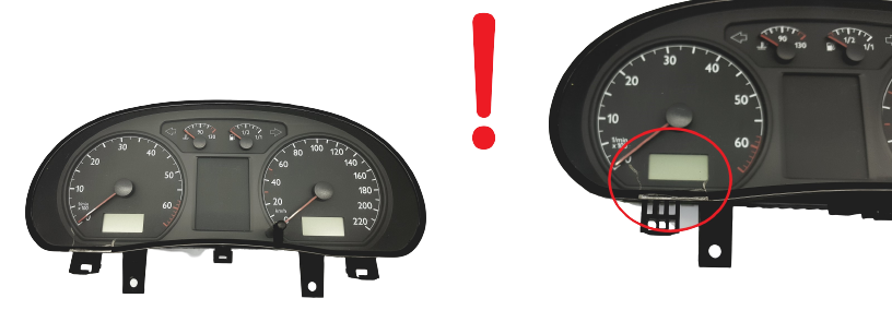 Speedometer/Instrument Cluster VW Polo 9N 6Q0920800E 110080124006A 48698 main product photo