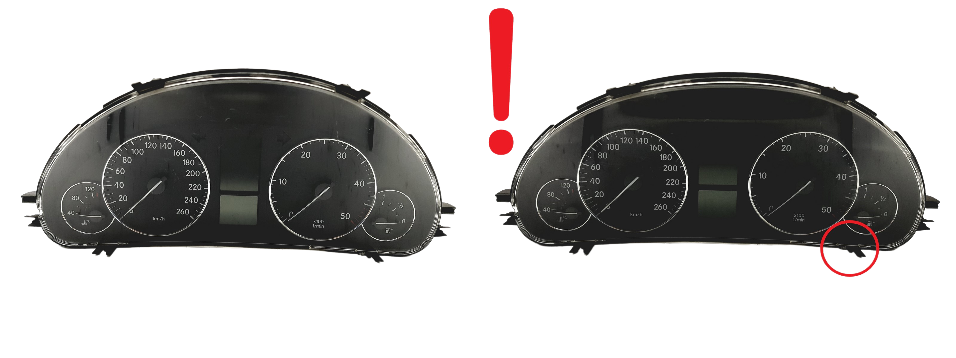 Speedometer/Instrument Cluster Mercedes C W203 A2035409547 59063 main product photo