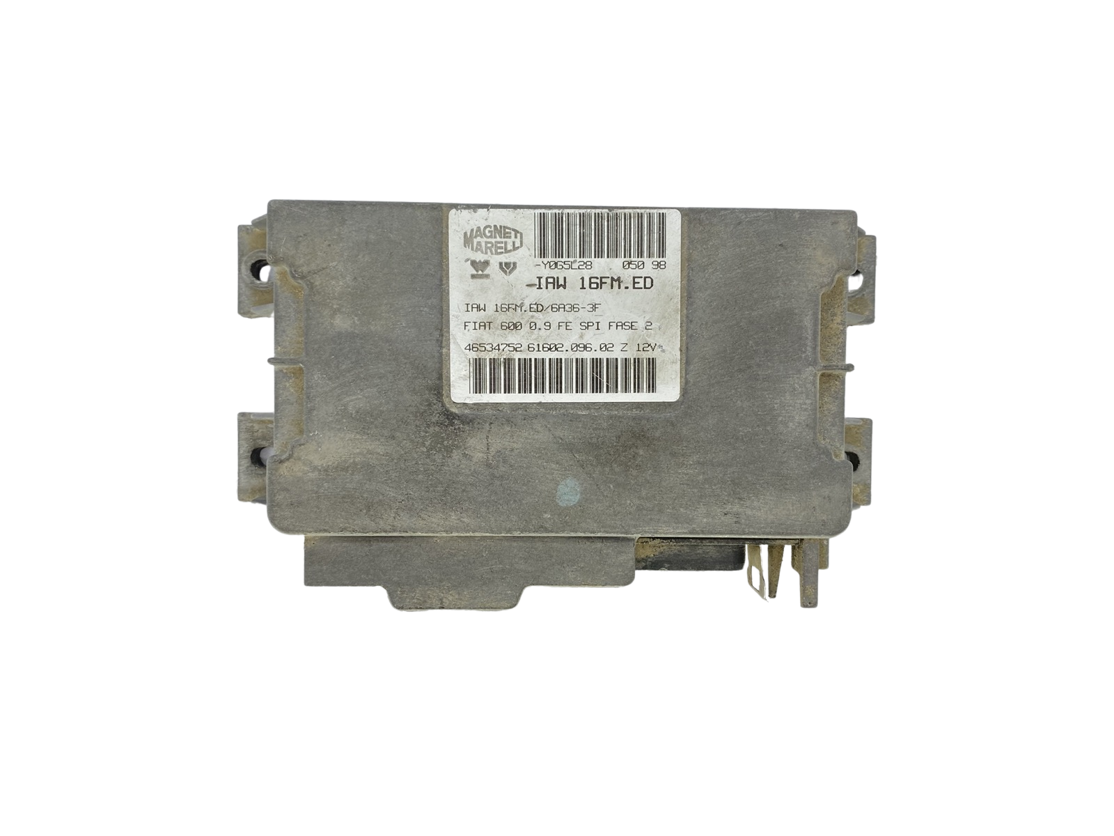 Controller 46534752 IAW16FM.ED 61602.096.02 Fiat Magneti Marelli 55225 main product photo