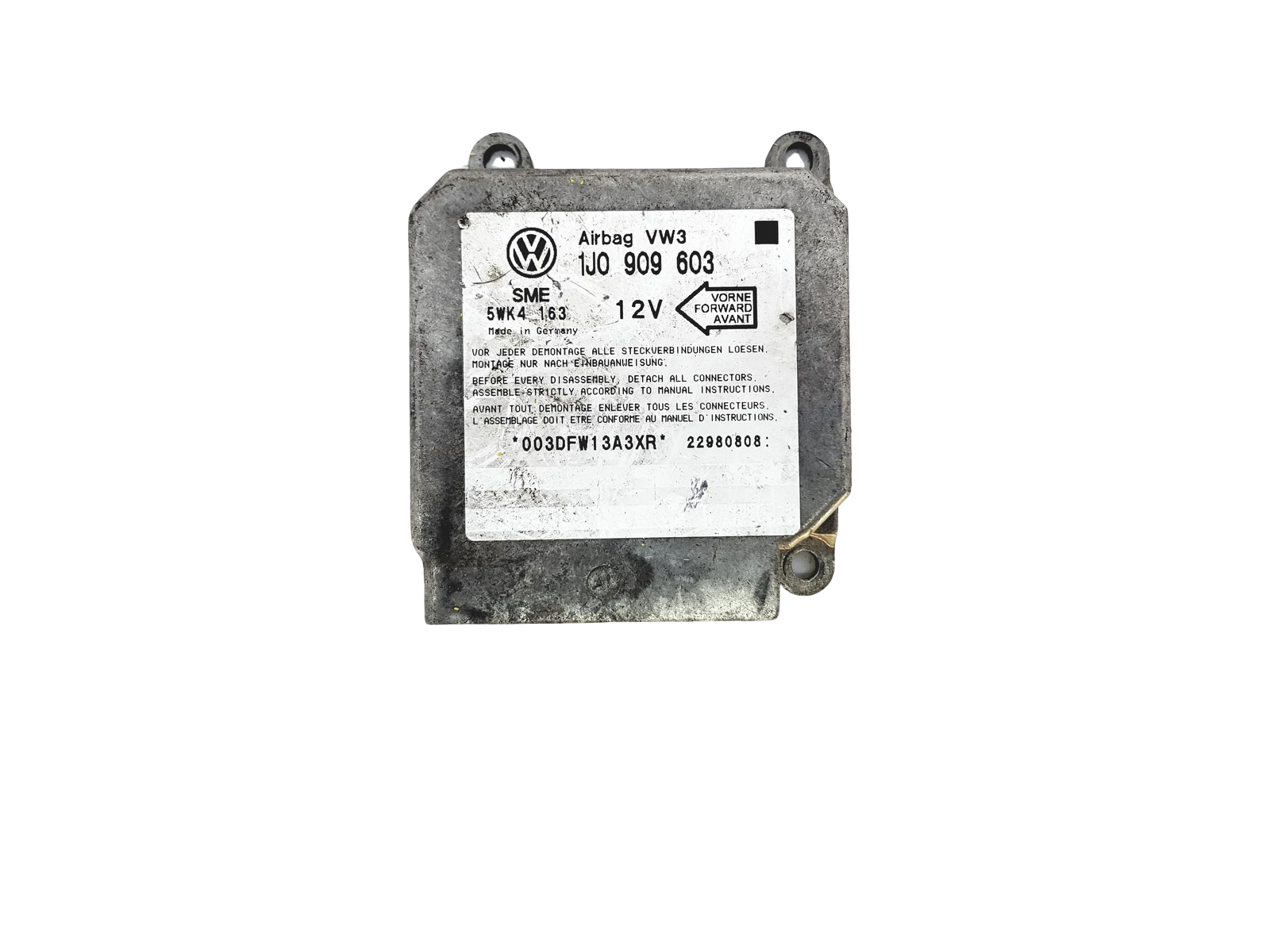 Controller Moduł 1J0909603 5WK4163 VW Siemens 22983 main product photo